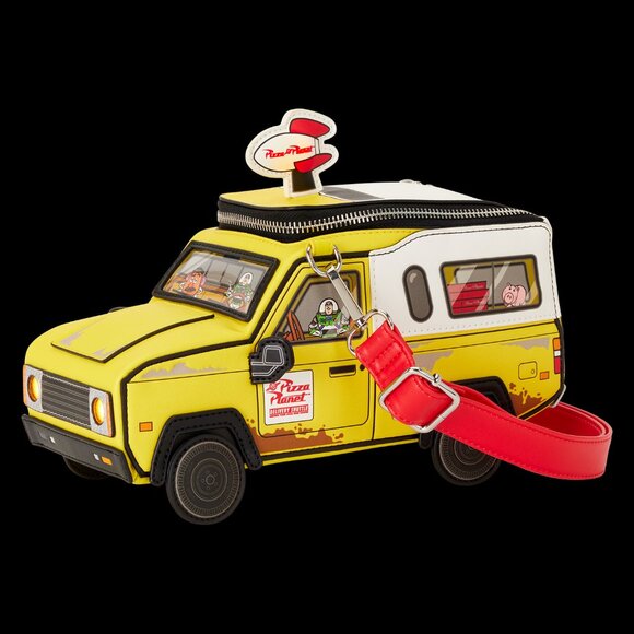 Loungefly Handbags - Toy Story 30th Anniversary Exclusive Pizza Planet Car Light-Up Figural Crossbody